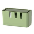 thumbnail image 3 of veasfak Cable Cord Organizer Hider Insulated Desktop Wire Management Concealer for Power Tall Green, 3 of 9