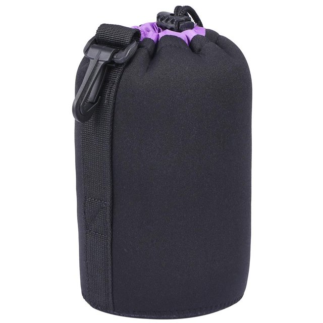 Sywqhk Funda protectora cepillada con cordón para lente de cámara SLR a prueba de agua (L) Sywqhk Alta Calidad
