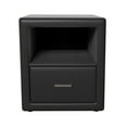 thumbnail image 4 of Boyd Sleep Lombardi Upholstered Faux Leather Nightstand, 4 of 6