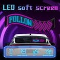 thumbnail image 4 of LED Flexible Display APP BT Car Advertising Screen Full Color Intelligent Vehicle Sticker Soft Screen Display IP65 Waterproof Flexible Screen Can Be Bent At Will Customize Picture Mobile APP Control, 4 of 9