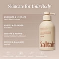 thumbnail image 3 of Gel de baño Saltair, agua salada y vainilla, 500 ml, paquete de 2 unidades, vegano, 3 of 6