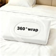 thumbnail image 6 of Disposable Pillow Case Covers(Pack of 2),Soft Non Woven Fabric Hygienic Breathable for Travel,Pillow Cases Disposable 19''Width x 33''Length (Beige), 6 of 7