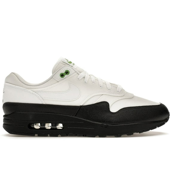 Nike Men's Air Max 1 White Black Chlorophyll Running Shoes, from StockX
