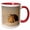 Red/White, variant on 3drose, Mexico, Baja, Sea of Cortez. Hermit Crab, Isla Carmen - Sa13 Glu0043 - Gary Luhm, 15oz Mug