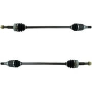 Axle Shaft Set 2 Piece - Compatible with 2008 - 2013 Nissan Rogue AWD 2009 2010 2011 2012