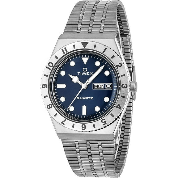 Q Timex TW2U95500 Women's Analog Watch Silver-Tone Steel Bracelet