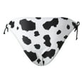 thumbnail image 4 of LEEy-world Shorts de Bain pour Femmes Taille Haute Bikini Froncé Standard Blanc,m, 4 of 5