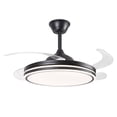 thumbnail image 4 of Lampara Ventilador de Techo LED Muzat Luxica Lighting Negro, 4 of 7