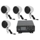 thumbnail image 3 of Altavoces de audio para motocicleta, amplificador de 4 canales, altavoz Bluetooth para motocicleta de 4 pulgadas, rendimiento confiable, 3 of 8