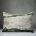 thumbnail image 3 of Creative Products Green Gray Flowing Lines 14x20 Indoor / Outdoor Pillow, 3 of 3