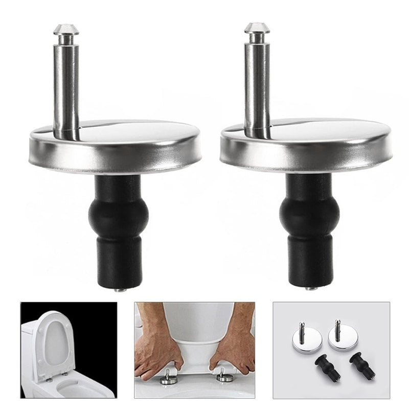 2pcs DIY Toilet Seat Screws Fixings Fit Toilet Seats Hinges Repair Tools