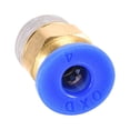 thumbnail image 4 of Conector de tubo BSPT1/8 de Uxcell para impresora 3D, fijación por empuje, para tubo de 4mm y filamento de 1.75mm, 5PCS, 4 of 5