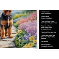 thumbnail image 5 of Welsh Terrier Spring Path Kitchen Towel, 5 of 5