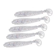 thumbnail image 2 of 5x Señuelos De Pesca Suave De Natación Y Cola De Tipo T Para Lucioperca De Trucha 9cm 4.6g B Soledad Señuelos blandos de cebo artificial, 2 of 10