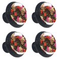 thumbnail image 1 of 4 Pcs Skull Knobs for Kitchen Cabinet Cupboard Dresser Bookcase Drawer Pulls Handles Round Home Decor, 1 of 5