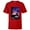 Red, variant on Guardians of the Galaxy Volume 3 Movie Poster Logo - Short Sleeve T-Shirt for Kids - Customized-Athletic Heather