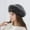 Grey, variant on Baqcunre Hats for Women, Women Warm Mongolian Hat Earmuffs Solid Winter Fashion Hat Solid Thick Woollen Baseball Caps,