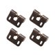 thumbnail image 5 of Furniture Hardware Cabinet Door Latch 4 Pack Latches Securely Closed Cabinets, 5 of 10