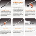 thumbnail image 4 of PROYAMA 42.7cc 5 in 1 Gas Brush Cutter, Multi-functional Gas Hedge Trimmer, Weed Eater, Brush Cutter, String Trimmer, Pole Saw with 3.3ft Extension Pole, 4 of 10