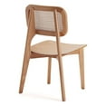 thumbnail image 5 of Manhattan Comfort Versailles 16.5" Wood Dining Chair in Natural (Set of 2), 5 of 5