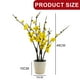 thumbnail image 2 of Rama grande, doble tenedor, flor de ciruelo falsa, flor en maceta, planta de simulación artificial, decoración, flor falsa, 2 of 5