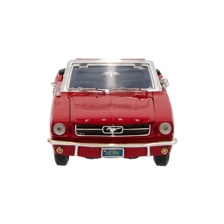 1964 1/2 Ford Mustang Convertible Cream 1/18 Diecast Car Model by