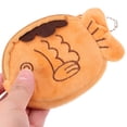 thumbnail image 3 of SEWACC 3Pcs Pouch Bag Money Pouch Brown Velvet Coin Holder Choice Friends, 3 of 8