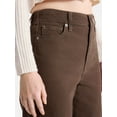 thumbnail image 6 of No Boundaries High Rise Baggy Wide Leg Jeans, 30" Inseam, Women's and Women's Plus Sizes XXS-4X, 6 of 6