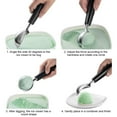 thumbnail image 4 of Ice Cream Scoops Stacks Creative Kitchen Gadget Zinc Alloy Digging Ball Spoon, 4 of 8