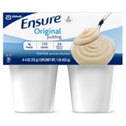 Ensure Pudding, Vanilla, 4-Ounce Cups in 4-Count Packages (Pack of 12 Cups)