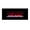 42" Wall-Mounted, variant on Mondawe 42 Inch Electric Fireplace with Bluetooth Speakers Ultra-Thin Wall Mounted Linear Fireplace Adjustable 8 Flame Colors Low Noise, Control by Button and Remote, 8h Timer