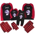 thumbnail image 1 of Pyjamas Assortis 1989 Musique Pop Country Tenues Assorties pour la Famille, Pyjamas Amusants Assortis pour un Style Familial Cohérent (Rouge), 1 of 3
