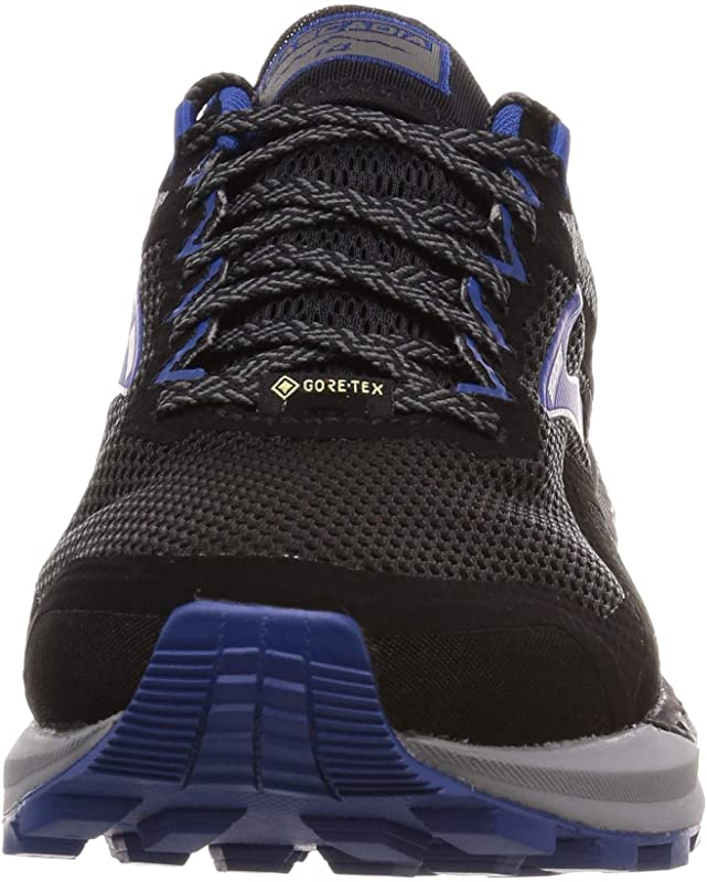 Brooks Men's Cascadia 14 GTX Running Shoe, Black/Grey/Blue, 8.5 D(M) US - image 2 of 3