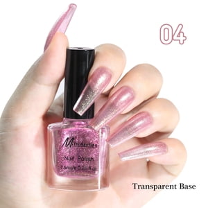 Tarmeek Color-changing Nail polonais couleur coloré Nail Pol 1.2 inch Odorless Lightweight Shockproof Couleur changeante Nail polonais Colorful Great pour le printemps et le cadeau quotidien pour les femmes