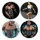 thumbnail image 4 of Estimulador muscular oblicuo Pro | EMS Trainer Full Body Belly Squares negro-- brillar Electrónica, 4 of 4