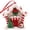 Beige, variant on Gingerbread House Christmas Ornaments, Mini House Hanging Pendants, Festive Xmas Tree Decor , for Holiday Party, Home Decor