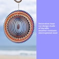 thumbnail image 5 of Dawhud Direct | VP Home Kinetic 3D Metal Outdoor Garden Decor Wind Sculpture and Spinner (Sunrise Mandala), 5 of 7