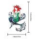 thumbnail image 2 of Metal Sea Creature Wall Decor, Metal Dolphin/octopus Spray Wall Decor, 2 of 5