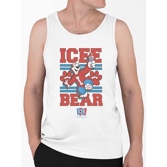 Bear Paws - Cool And Bold ICEE Vintage Style Graphic Men's Tank Top