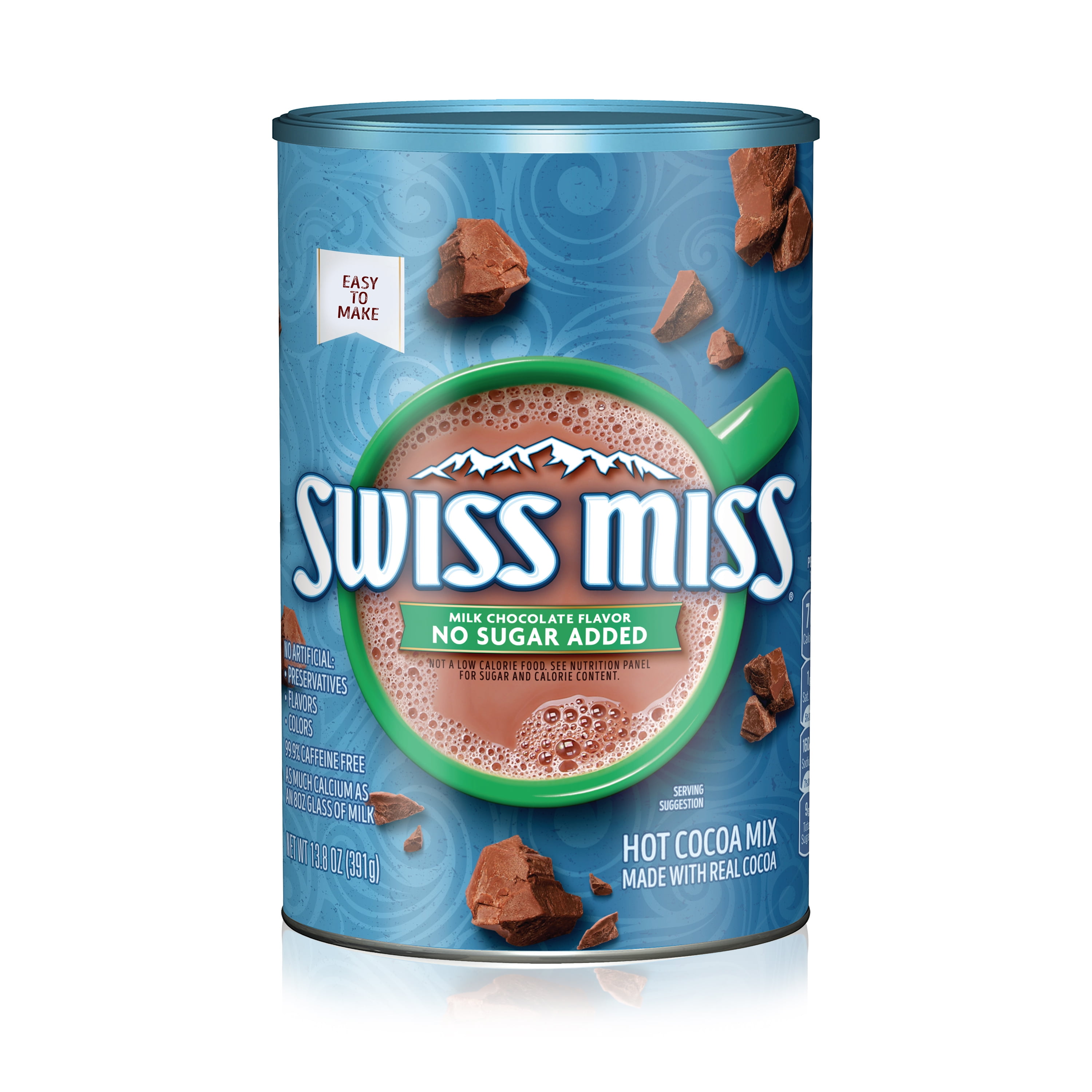 Swiss Miss Sensible Sweets No Sugar Added Hot Cocoa Mix 13.8 oz