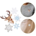 thumbnail image 4 of 6 parches termoadhesivos de copos de nieve para coser - Apliques bordados de copos de nieve navideños de invierno para ropa, vaqueros, sombreros, mochilas, sombreros y chaquetas., 4 of 5