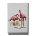 thumbnail image 1 of Epic Graffiti 'Flamingo Family' by Julie Bel, Canvas Wall Art, 18"x26", 1 of 8