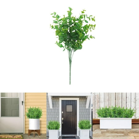 

Home Fall Decorations Lifelike Man Made Leaves For Outdoor Indoor For Home Garden Green False Leaf Decoration