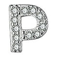 thumbnail image 1 of Pendientes de botón para mujer, pendientes de botón, pendientes de botón para mujer, pendientes para mujer, pendientes para niñas, pendientes con inicial de circonita de 5 mm, letra mayúscula de la A, 1 of 3