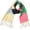 Green, variant on Color Stripe Scarf for Women Vintage Scarf for Fall Winter Pashmina Rave with Tassels Warm Scarf Shawl Blanket Trendy