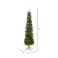 thumbnail image 3 of Vickerman 5.5' Durham Pole Pine Artificial Christmas Tree, Warm White LED Dura-lit Lights, 3 of 5