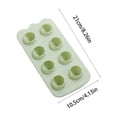 thumbnail image 3 of JZCHUNTOY 1 Piece Diamond Shaped Ice Cube Tray, Food Grade Easy Release Ice Mold, BPA Free Reusable Freezer Ice Maker, Non-Stick Stackable Container for Home, Kitchen, Bar, Cocktail & Cold Drinks, 3 of 6