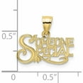 thumbnail image 2 of 10K Yellow Gold Someone Special Charm (12.3 X 17.4) Made In United States -Jewelry By Sweet Pea, 2 of 5