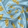 thumbnail image 5 of Ambesonne Yellow Bird Window Valance, Rubber Duck Pattern, 54" X 18", Pale Sky Blue Mustard, 5 of 5