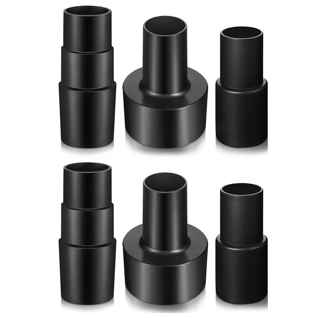 Adaptador Universal de Manguera de Vacío de 6 Piezas Accesorios Reductores de Convertidor de Vacío Seco HúMedo para Aspiradora